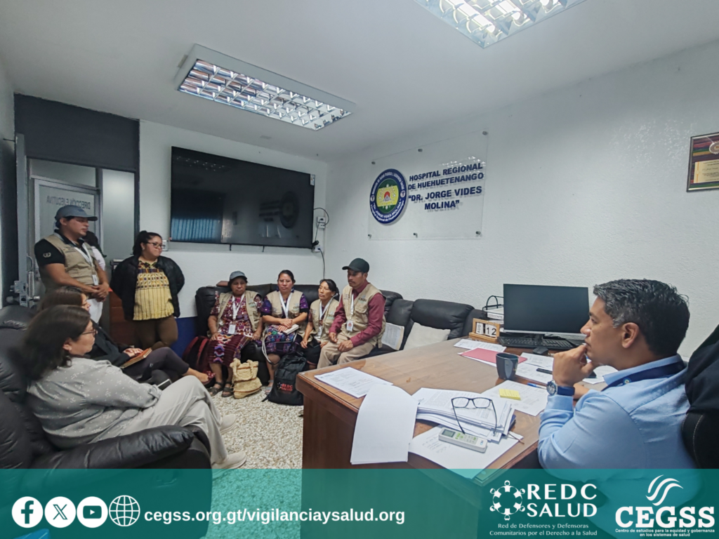 Hospital Regional de Huehuetenango dará seguimiento a hallazgos de la vigilancia ciudadana