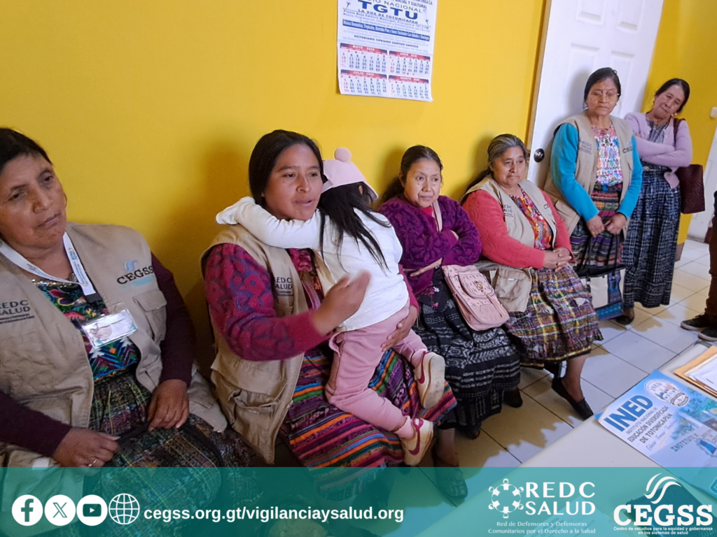 REDC-SALUD y CEGSS fortalecen la organización comunitaria para impulsar acciones por el derecho a la salud en Momostenango