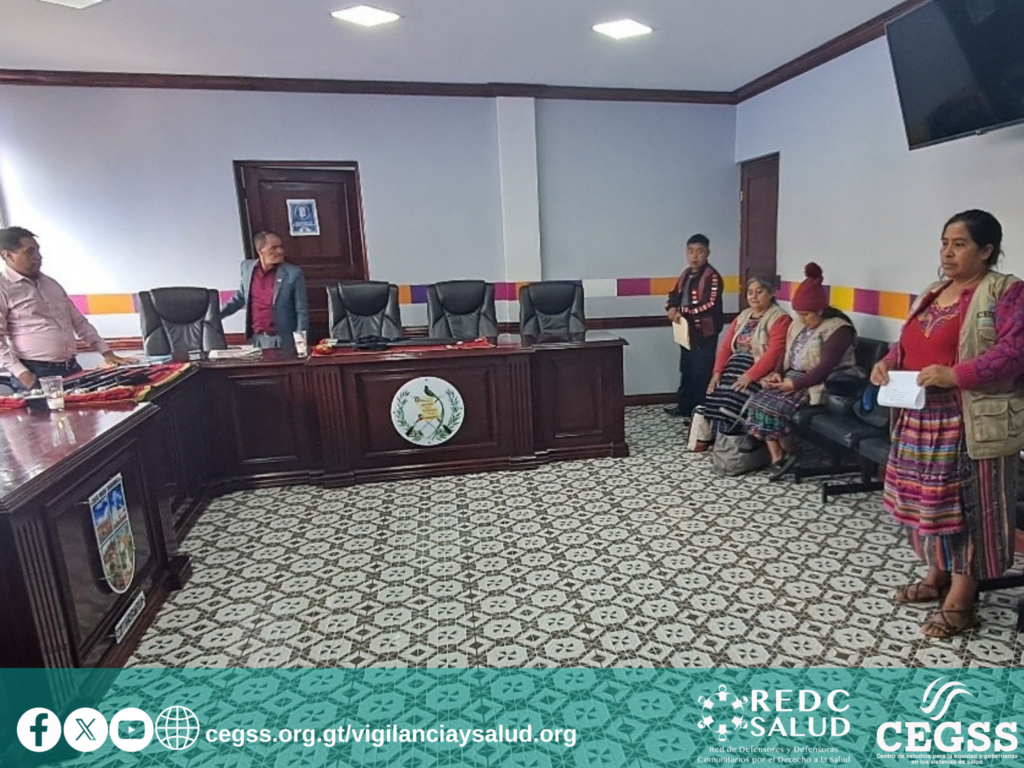 REDC-SALUD presenta ante el COMUDE resultados de la vigilancia ciudadana en los servicios de salud