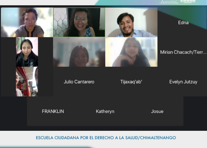 Escuela Ciudadana en Comalapa reflexiona sobre principios ancestrales para fortalecer la participación comunitaria