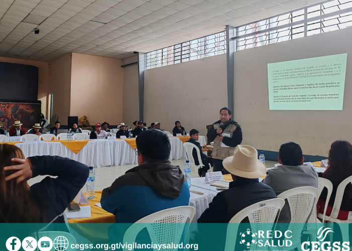 REDC-SALUD lleva al COMUDE las demandas comunitarias para mejorar la salud en Nebaj