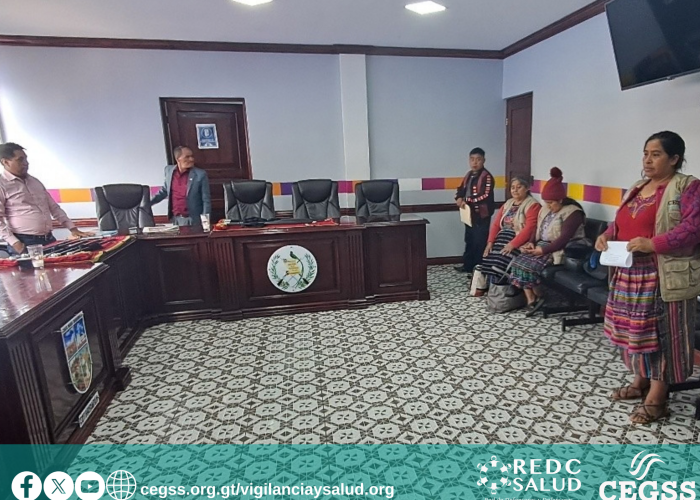 REDC-SALUD presenta ante el COMUDE resultados de la vigilancia ciudadana en los servicios de salud