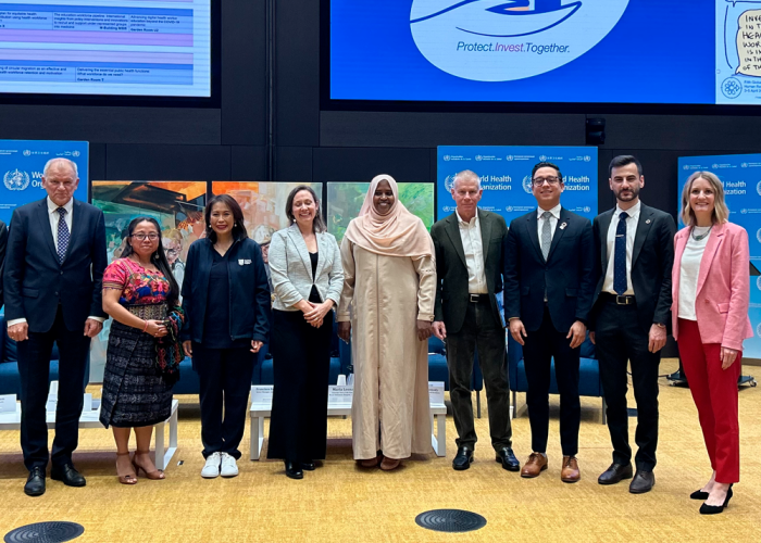 El CEGSS participa en foro mundial sobre recurso humano para la salud
