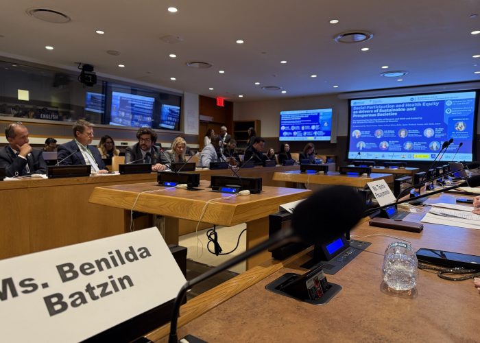 Presentación en la UNGA, Nueva York 22 de septiembre 2025