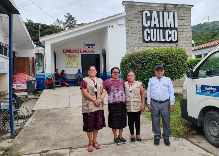 Visita a Centro de Atención Permanente -CAP- de Tectitán y CAIMI en el municipio de Cuilco