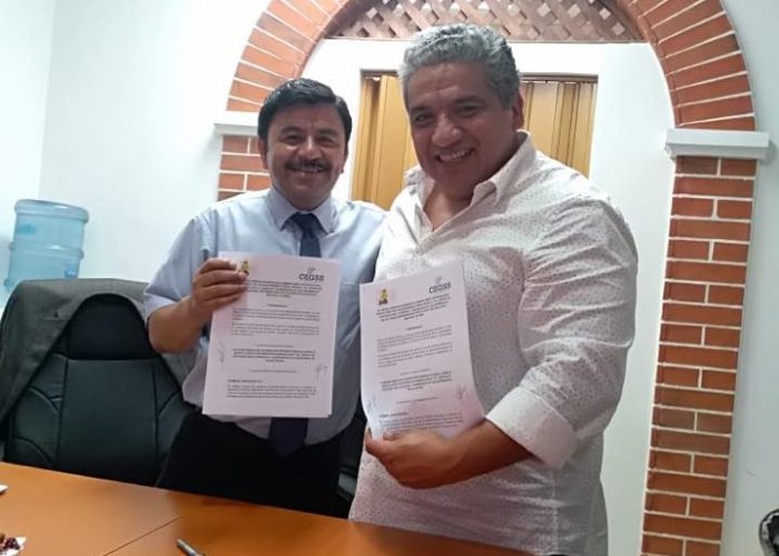 Firma de convenio de cooperación inter institucional